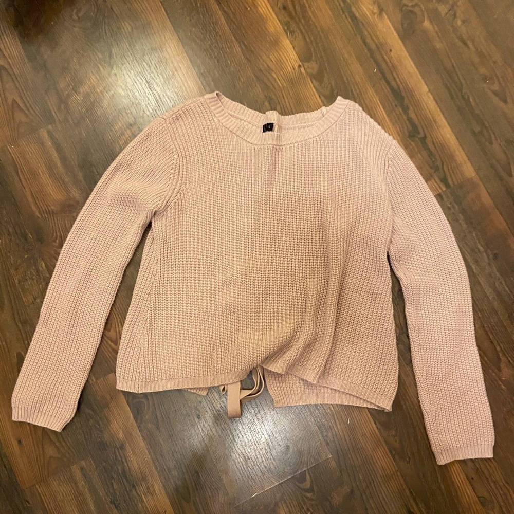 Pinkish brown sweater